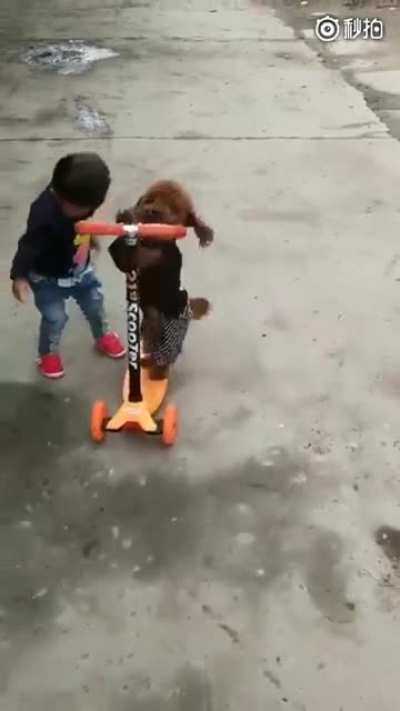 Move over kid, I got this…