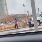 to block a truck