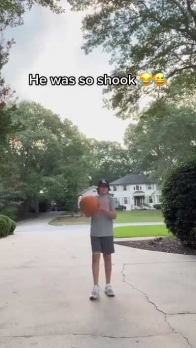 Bro was flabbergasted?