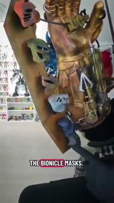 A guy invents a glove that incorporates superpowers to defeat all dangers.