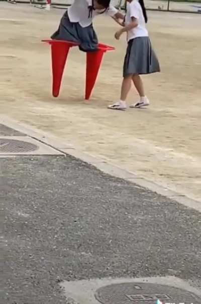 Double leg amputee taking her first steps on her new prosthetic carbon fiber legs. She's a survivor. So brave.