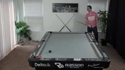 Almost a sick trick shot