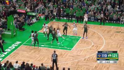 [Highlight] Quickley drops in floater to tie the game in OT