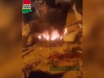 Chilling in fire