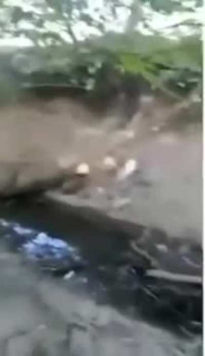 What could go possibly wrong with throwing a mortar round?