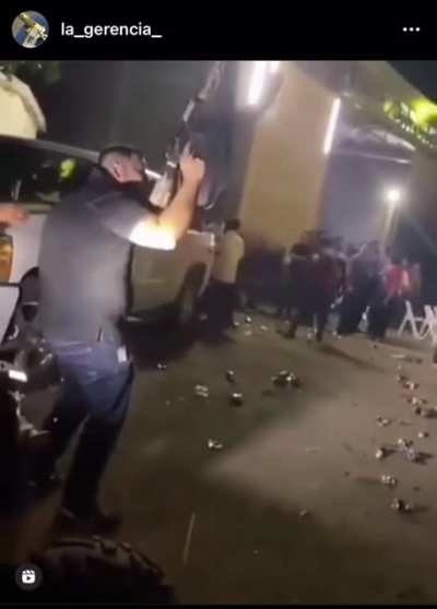 WCGW, Firing a Ak47 one handed while drunk