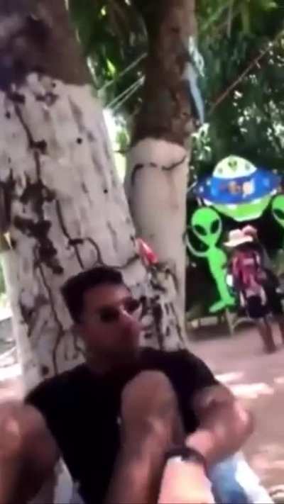 a real dumbass