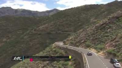 Guard rail saves the day