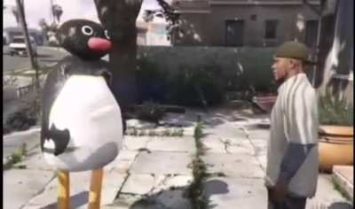Pingu roasts franklin??