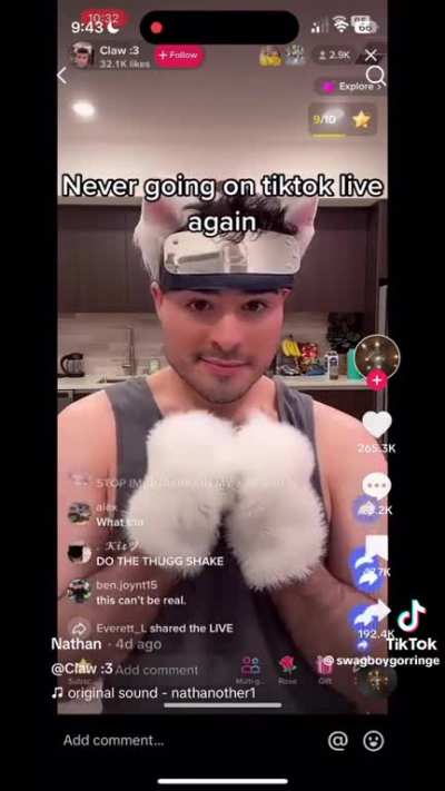 The reaction at the end is hilarious! ?
