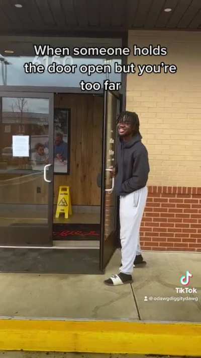 Be having to do that lil jog lmao