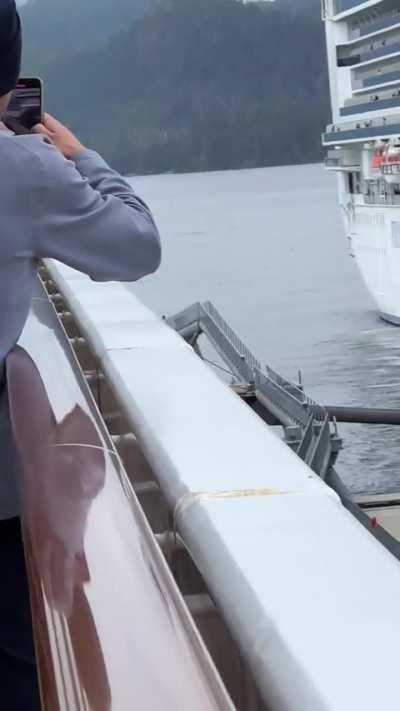 Running late and missing your cruise ship