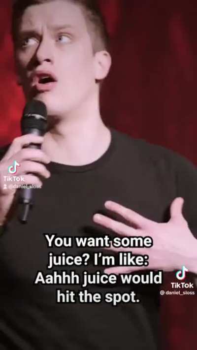 I don't wanna chew my juice
