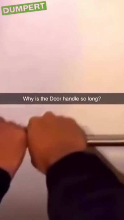 Just a Door Handle