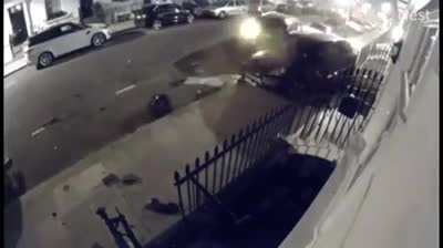 Speeding on a residential street
