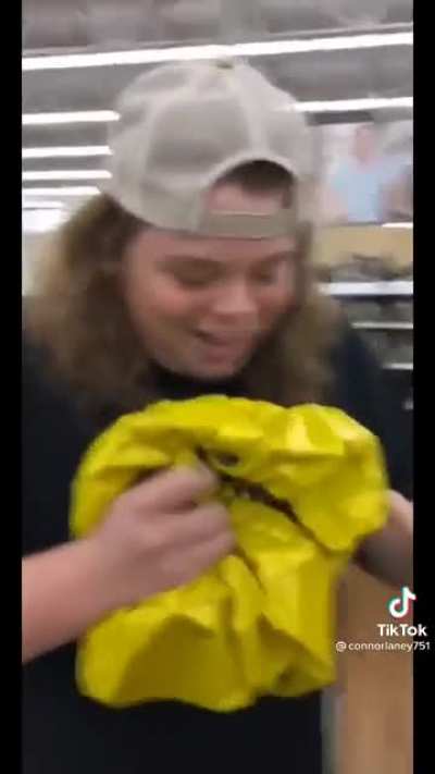 Inhaling too much helium
