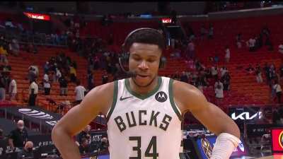 [Highlight] Giannis on the Heat sweep: "There's a saying, don't play with your food. We didn't want to play with our food."