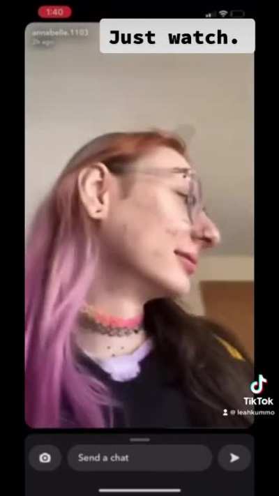 Annabelle Calypso Records her abuse rampage