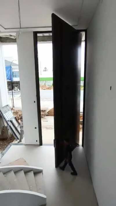 Composite aluminum door concept