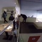 Oh no he's gonna fall