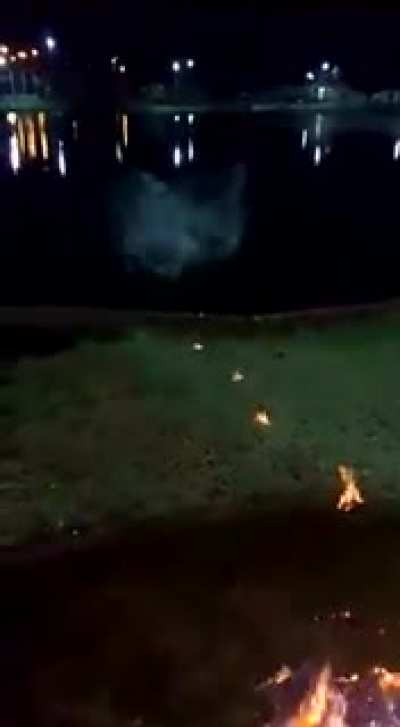 And here was born the human torch?