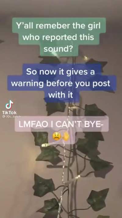 the girl who reported “HAHA”