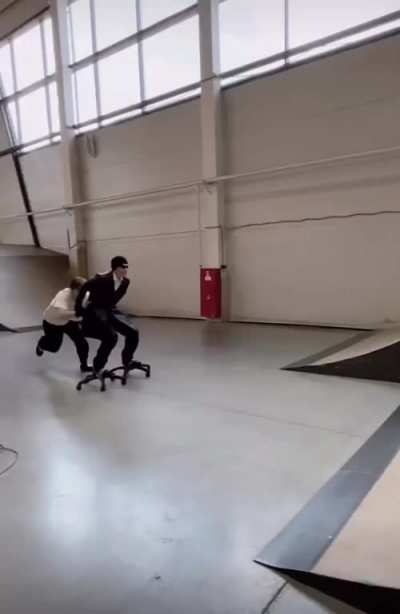 y chair skates tho, backflip edition