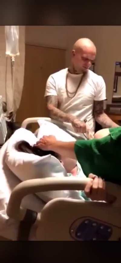 "I wonder how the birth of my child is going?"