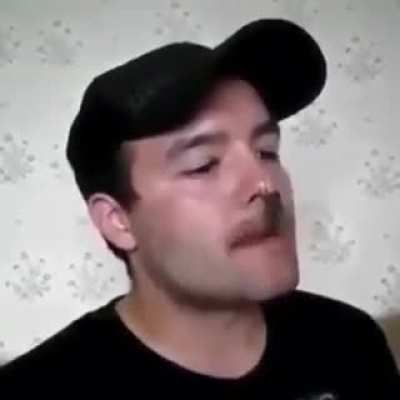 Loony cunt eats a dragonfly while children cry.