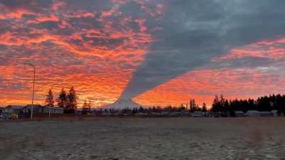 Break in the sunset