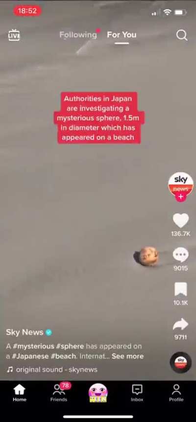 The order I saw these videos while scrolling…
