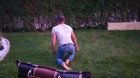 Idk if he’s hurt or just disappointed of himself at the end