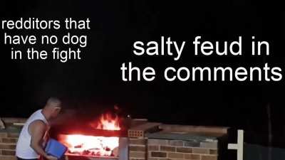 Some people like to watch the world burn... Then there are redditors.
