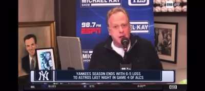 [Highlight] Michael Kay on Aaron Boone using the '04 Red Sox as motivators: "It would be like somebody from Lincoln's family, and you're trying to teach them about shootings and theaters, and you use their dad as an example of how to avoid it."