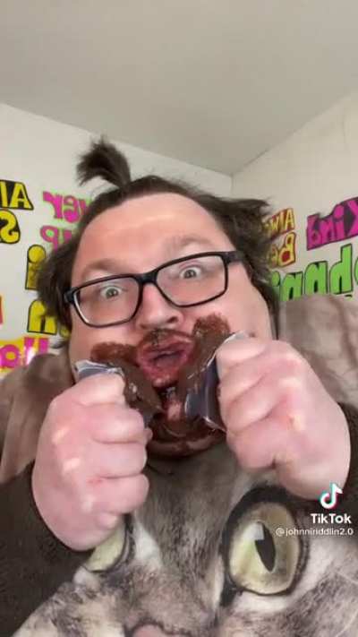 A grown man btw