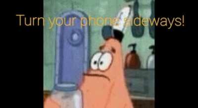 Patrick do be looking kinda weird!
