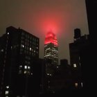 The empire state building declaring the state of emergency is pretty epic