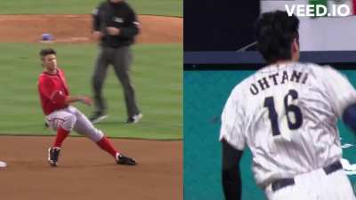 [Highlight] Shohei Ohtani channeling his inner Bryce Harper
