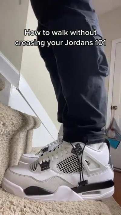 How to walk in Jordans