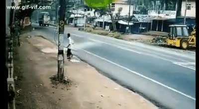 No... don't run backwards. Go get yourself a lottery ticket