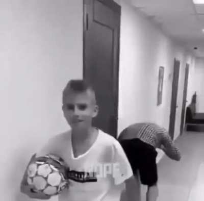 To copy the kid.
