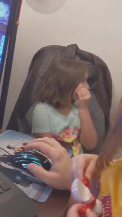 So my youngest daughter started calling me "father" today....