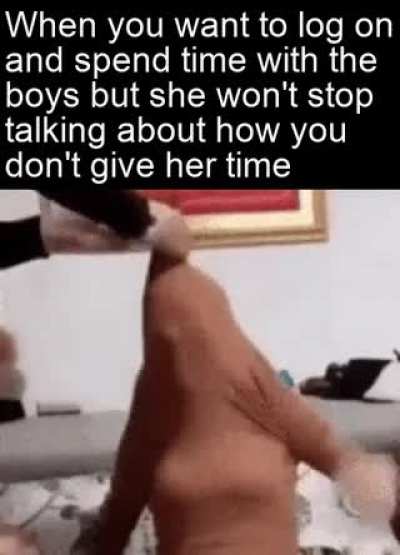 Let the man spend time with his boys
