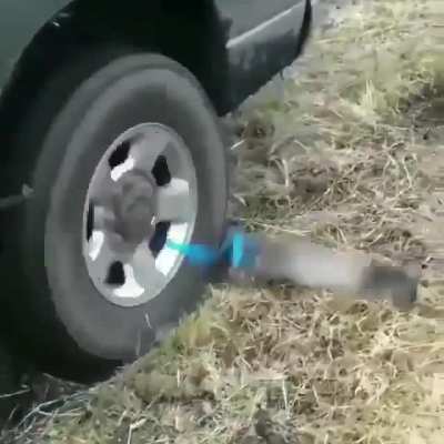 The easiest way to get your car out of the mud ?