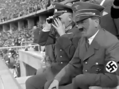 1936 olympics, Hitler high on meth.