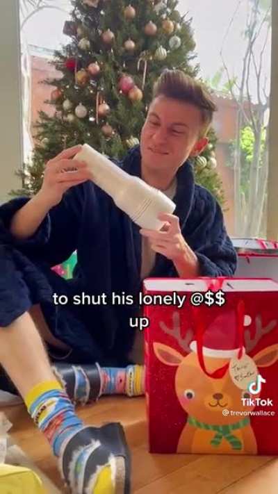 When he’s single and it’s Christmas time