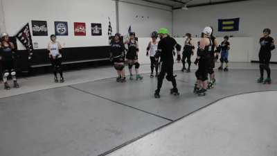 We tried Roller Derby for the first time. It went about as well as you might suspect.