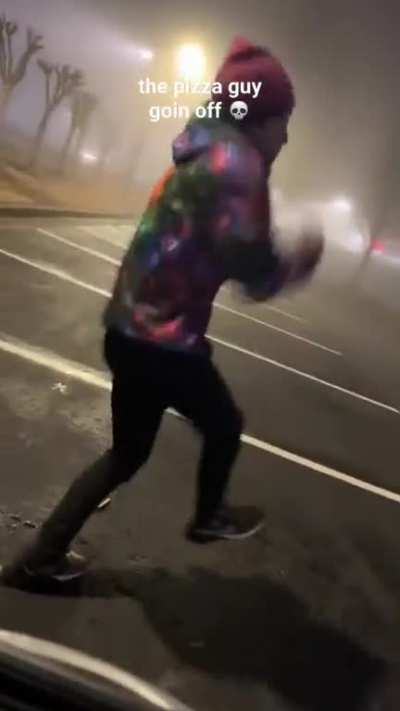 Epic pizza guy