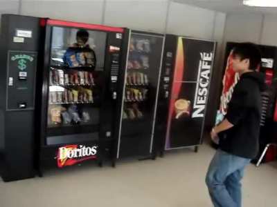 This is why we SHAKE the vending machine