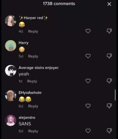 The comments ?